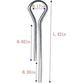 Replacement Simplicity or Snapper Shear Pins for 703063, 1686806yp 1668344 12 Pack