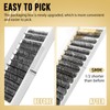 QUEWEL Lash Clusters 320Pcs Cluster Lashes 30D D Curl Lash
