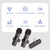 Wireless Lavalier Microphone Mini Plug and Play Live Stream Recording