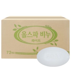 Olive soap 150g / 올리브비누 150g x 36개 올스파비누로 리뉴얼 세수비누 업소용비누 목욕탕 산도깨비 로즈마리 비누 90g x 30개 세수