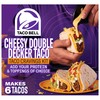 Taco Bell Cheesy Double Decker Taco Dinner Kit with 6