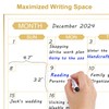 ARCOBIS Monthly Calendar Whiteboard, 36" x 24" Magnetic Dry Erase