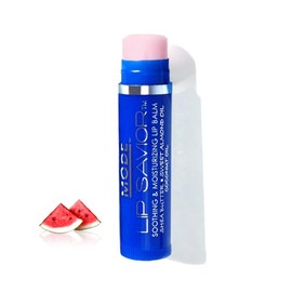 MODE Watermelon Flavored Lip Savior Balm, Soothing Moisturizing Conditioning Softenting Natural Skincare, Sweet Almond, Castor and Coconut Oils, Organic Shea Butter, Made in USA