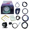 Bezel Boost Gauge Kit -30inHg~30Psi White Indash Brushless Series 2-1/16''
