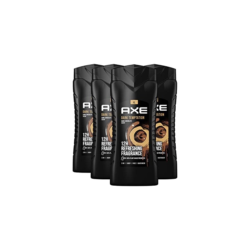 Axe Dark Temptation XL 3-in-1 Shower Gel & Shampoo for