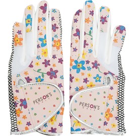 Persons (Persons) PERSON'S Golf Gloves Women's PSGL-09 SAKURA-18 Synthetic Leather For Both Hands Sakura Size 18 Pink