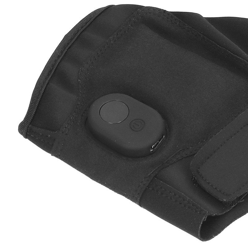 One Pair Heated Fingerless Gloves Polyurethane Fiber USB Non Slip
