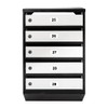 Pack of 44 Labels Per Sheet (1 to 132) Waterproof