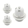 JNXQWE E26 E27 Light Socket,Plastic Threaded Medium Base Lamp Holder