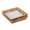 Relaxdays Fruit Bowls, Set of 2, Decorative Baskets for Fruit,