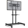 TAVR Furniture Mobile TV Stand Rolling TV Cart Floor Stand