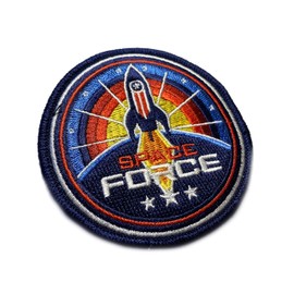 The Space Force - Embroidered Military rubber morale patch 3" logo