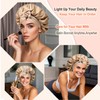 OEIEZ Double-Layer Satin Sleeping Bonnet for Women with Adjustable Elastic