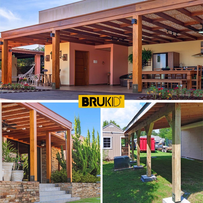 Brukid Stainless Steel 6 x 6 (Actual: 5.5 x 5.5)