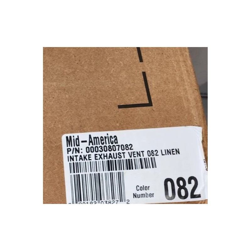 Mid-America New NIB in Mid America Intake Exhaust Vent 082