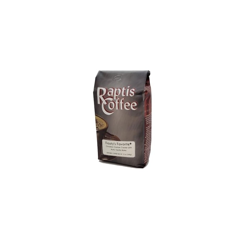 Raptis Coffee Roasters Frostys Favorite Flavored Ground Coffee 12oz bag