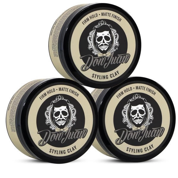 Don Juan Handcrafted Styling Clay Pomade | Medium Hold |