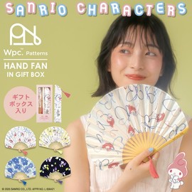 [2025] Wpc. Patterns Sanrio Characters x Wpc. Patterns Gift Boxed Fan Flower Wall Yellow (Pompompompurin) W084-SA27-204