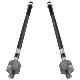 WEDOAUTO 4Pcs Front Inner & Outer Tie Rods End Links Left Driver & Passenger Right Side Fit For Nissan Murano 2005-2007 SE/SL/S Sport Utility 4-Door 3.5L V6 Replace# EV800047 ES800046