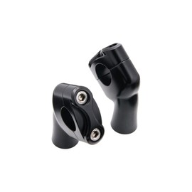 Motone MTE040 Handle Riser, 0.9 inches (22 mm), Street Twin, Speed Twin 900, Aluminum Billet, Black