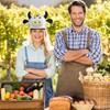 Cow Head Hat - Fun Animal Costume Headwear with Floppy