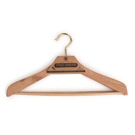 Cobbler's Choice Cedar Hanger (3-Pack), Naturally Absorbs Moisture, Eliminates Unwanted Odor, & More
