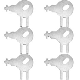 Dispenser Key Replacement for Tork Paper Towel Dispensers - Compatible with Tork Models 70WM1, 83TR, & 87T - Also Used with Some Von Drehle, Palmer and Cintas Dispensers (6 Pack)