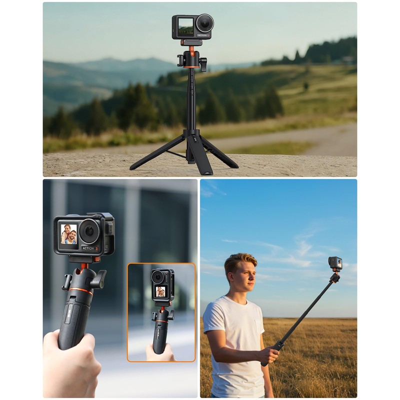 Tripod for DJI Osmo Action 5 Pro 4 3 Selfie