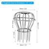 PATIKIL Gutter Guard, 304 Stainless Steel Down Pipe Strainer, Anti-Blocking