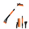Desdira Car Ice Scraper, 2 in 1 Snow Brush with