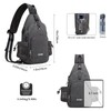 G4Free Sling Bag Crossbody Backpack with Charging Port & RFID