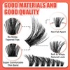 Eyelashes Beginner Friendly Clusters Kit Dramatic Eyelashes Extension Kit ,