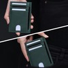 AMEHA Men's Minimalist Slim Wallet Front Pocket Genuine Leather RFID
