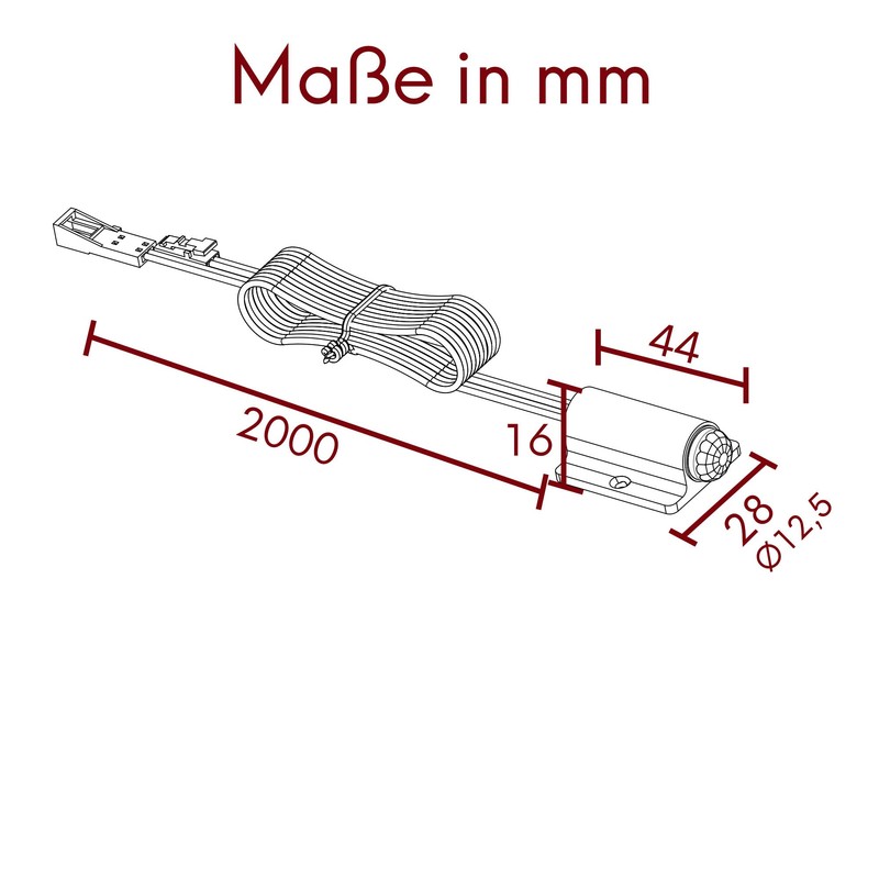 kalb PIR Sensor Switch, Max. Detection Distance 3 m, Duty
