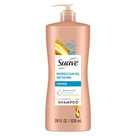 Suave Professionals Moroccan Oil Infusion Shampoo Shine Enhancing 28 fl oz