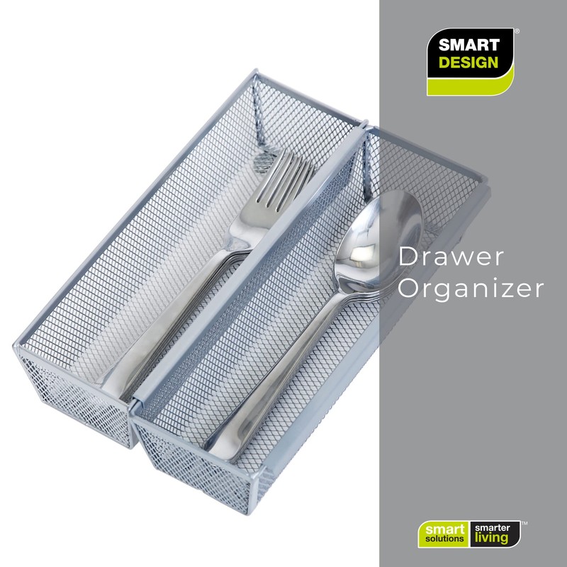 Smart Design Drawer Organizer - (9 x 3 Inch) -