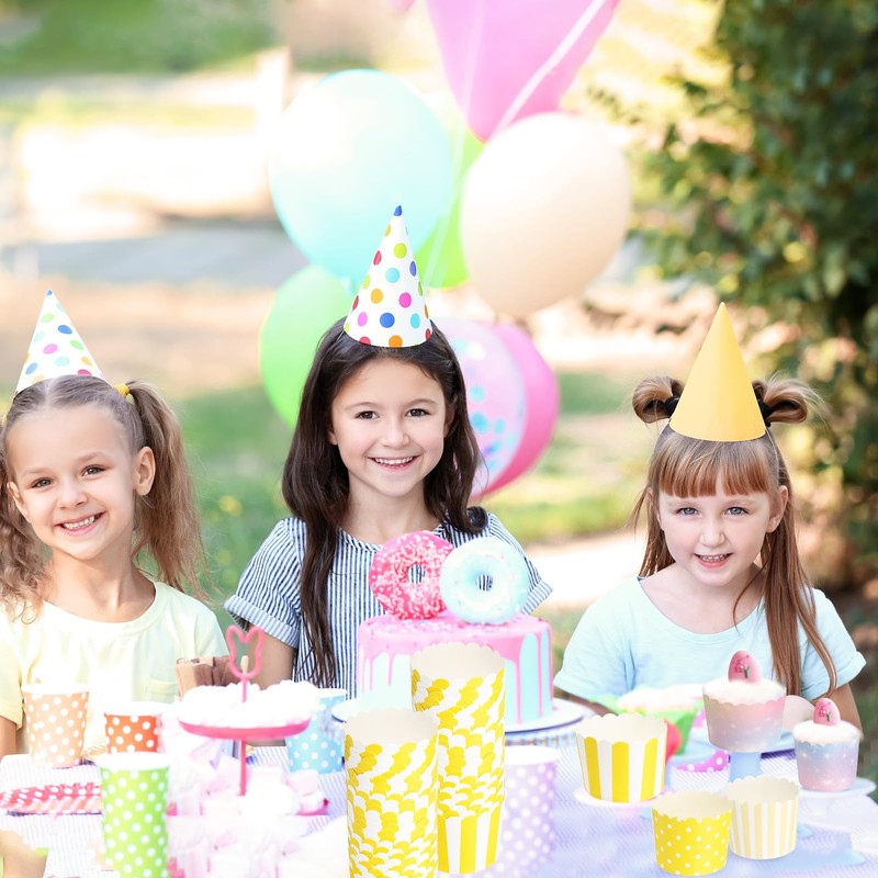 sourcing map 50pcs Cupcake Wrappers for Wedding, Paper Baking Cups