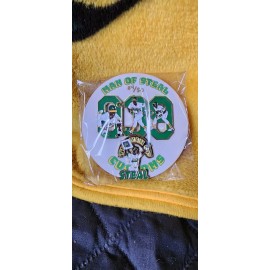 Rickey Henderson 4 Puzzle Lapel Pin Set ($60 Value) With Collectible Card A's