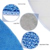 3 of Pack Replacement Washable Microfiber Mop Pads Cleaning Pads