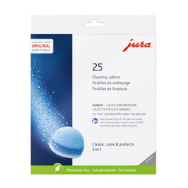 Jura 3-Phase Cleaning Tablets (25 pack blister)