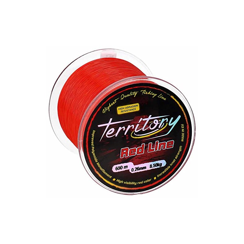 Mikado Territory Red - 0.35 mm/11.90 kg/600 m