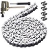 CNCMOTOK 35 Roller Chain 140 Link+ Chain Breaker, fit for