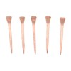 250Pcs Horseshoe Nails Copper Plated Rustproof Equestrian Riding Equipment Pet