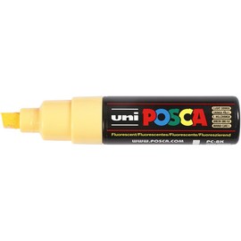 uni-ball 401505-730 flue ligh Acrylic Markers, Letter Print, Fluo Light Orange, One Size