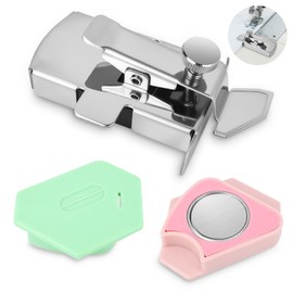 Pack of 3 Magnetic Seam Guide for Sewing Machine, Magnetic Universal Seam Guide, Multifunctional Anti-Curl Magnetic Gauge, Sewing Accessories, Sewing Machines, Mounting Gauges Tool