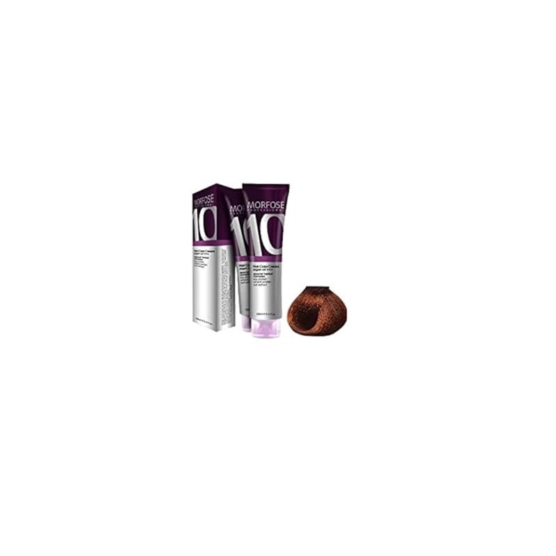 Morfose 10 Professional Hair Colour Cream 100 ml, No. 6.44