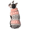 Chilly Dog Rose Fair isle Sweater, X-Large