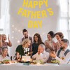 Happy Father's Day Gold Banner Bunting Banner for Dad Father's