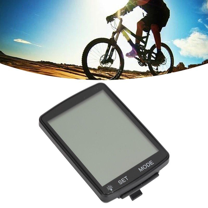 Bike Computer Waterproof LCD Backlight Display Speed Meter Cycling Odometer