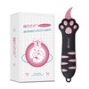 MEOWKIT Cat Paw Box Cutter Retractable with Cat Paw Handle,